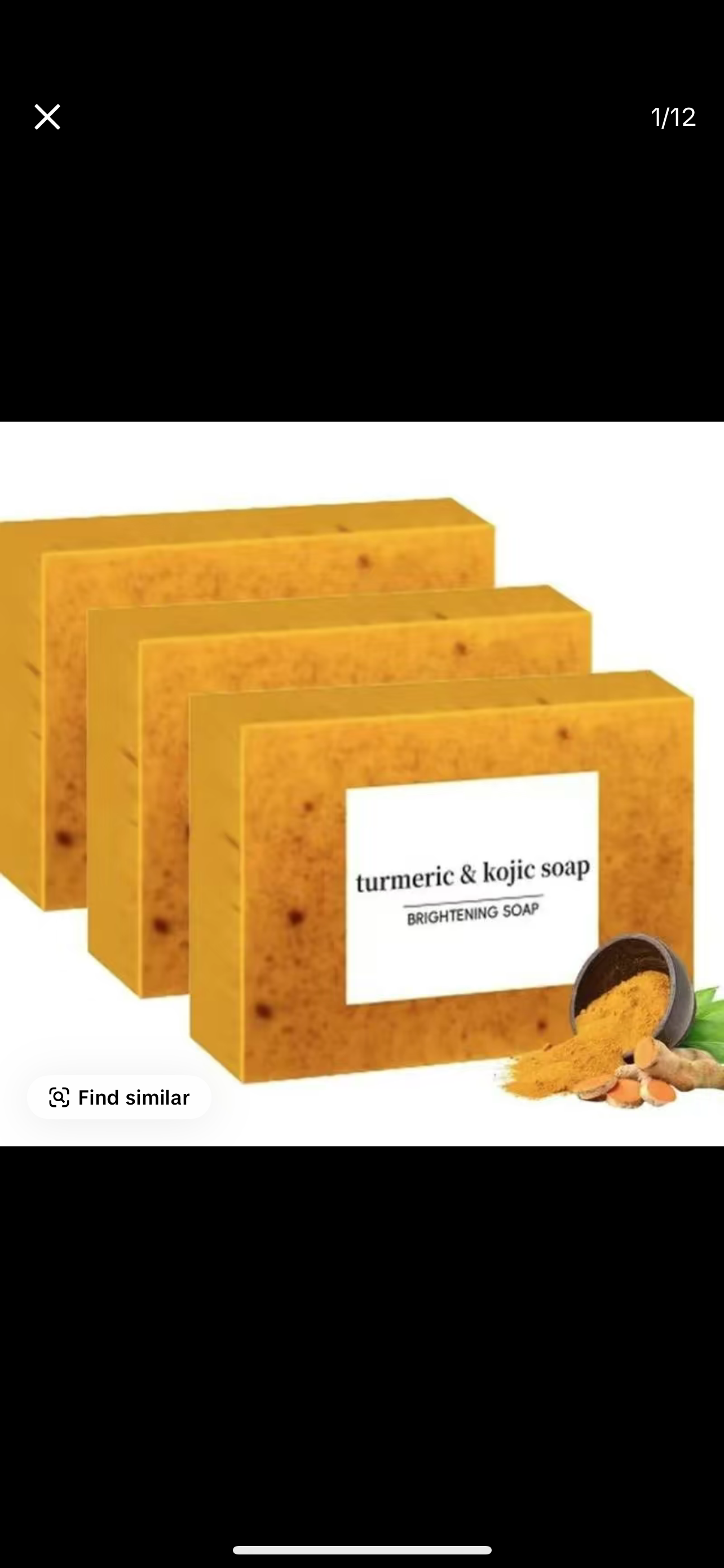 Turmeric soap
