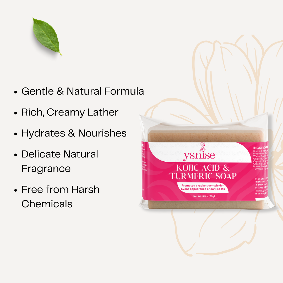 Ysnise Kojic Acid & Turmeric Soap